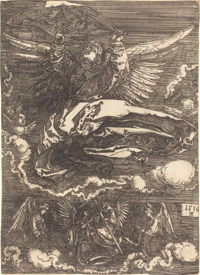 The Sudarium Held by One Angel by Albrecht Dürer